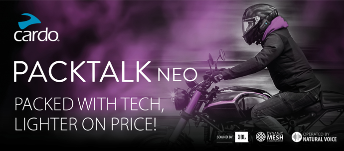 Intercomunicador de moto Packtalk Neo
