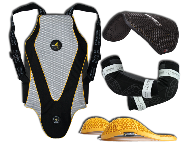 Protecciones para motoristas Forcefield