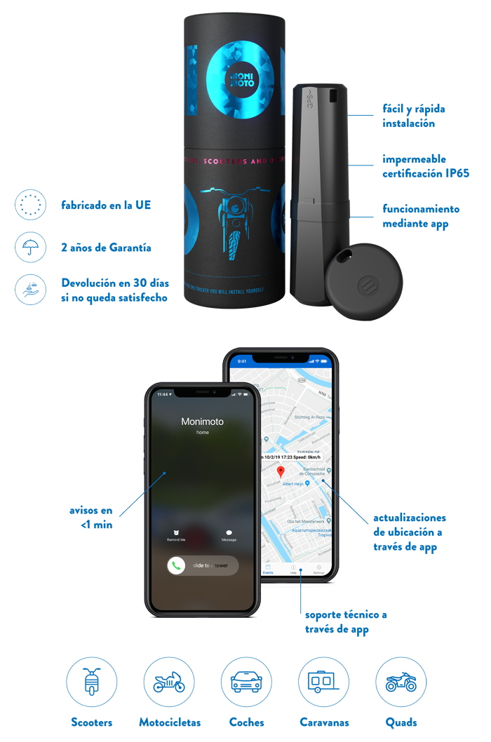 Localizador GPS Monimoto