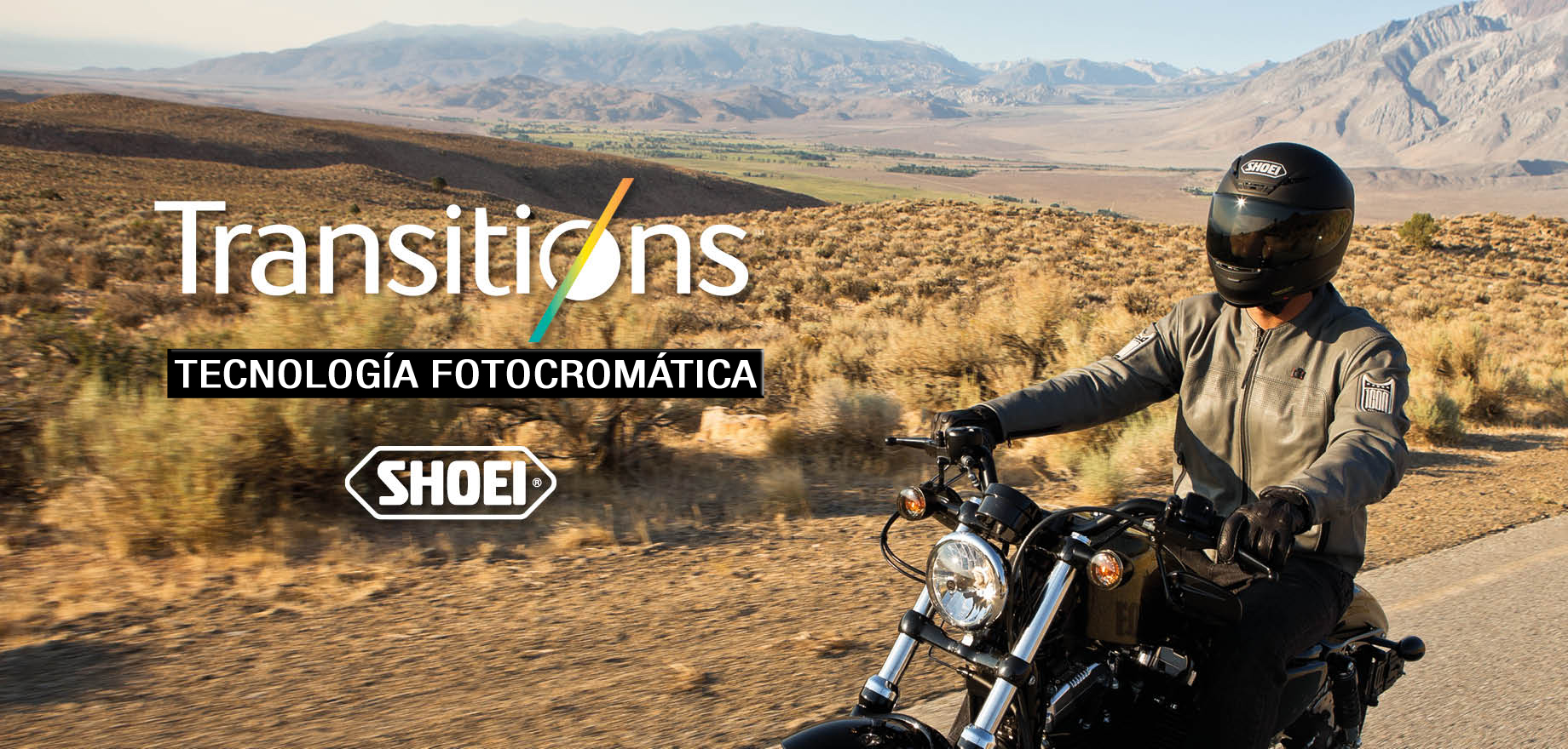 Pantalla fotocromatica Shoei Transitions