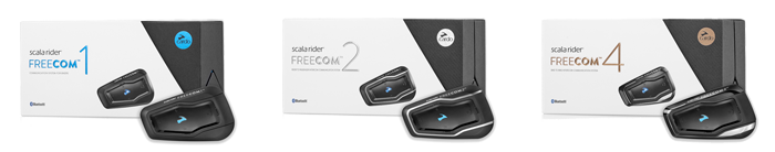 Intercomunicadores de moto Cardo Freecom