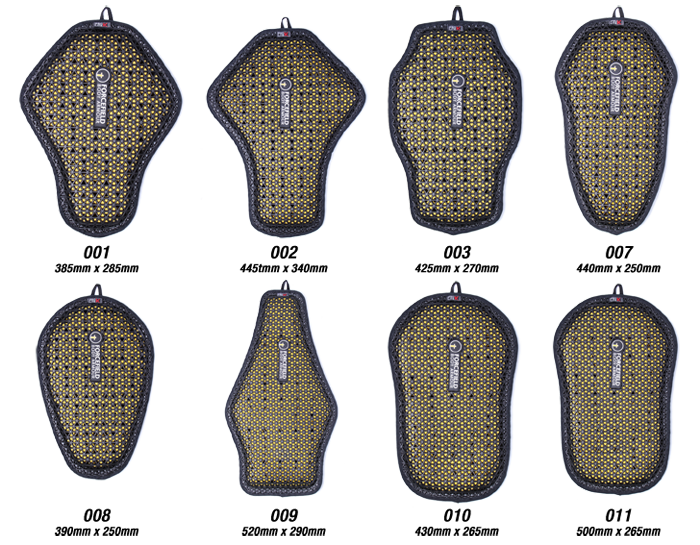 Espalderas de moto Forcefield Pro Lite K Insert