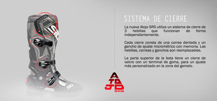 Bota de moto Sidi Atojo SRS